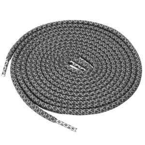 2 Pairs Athletic Unisex Elastic Reflective Round Shoelaces for Sneakers